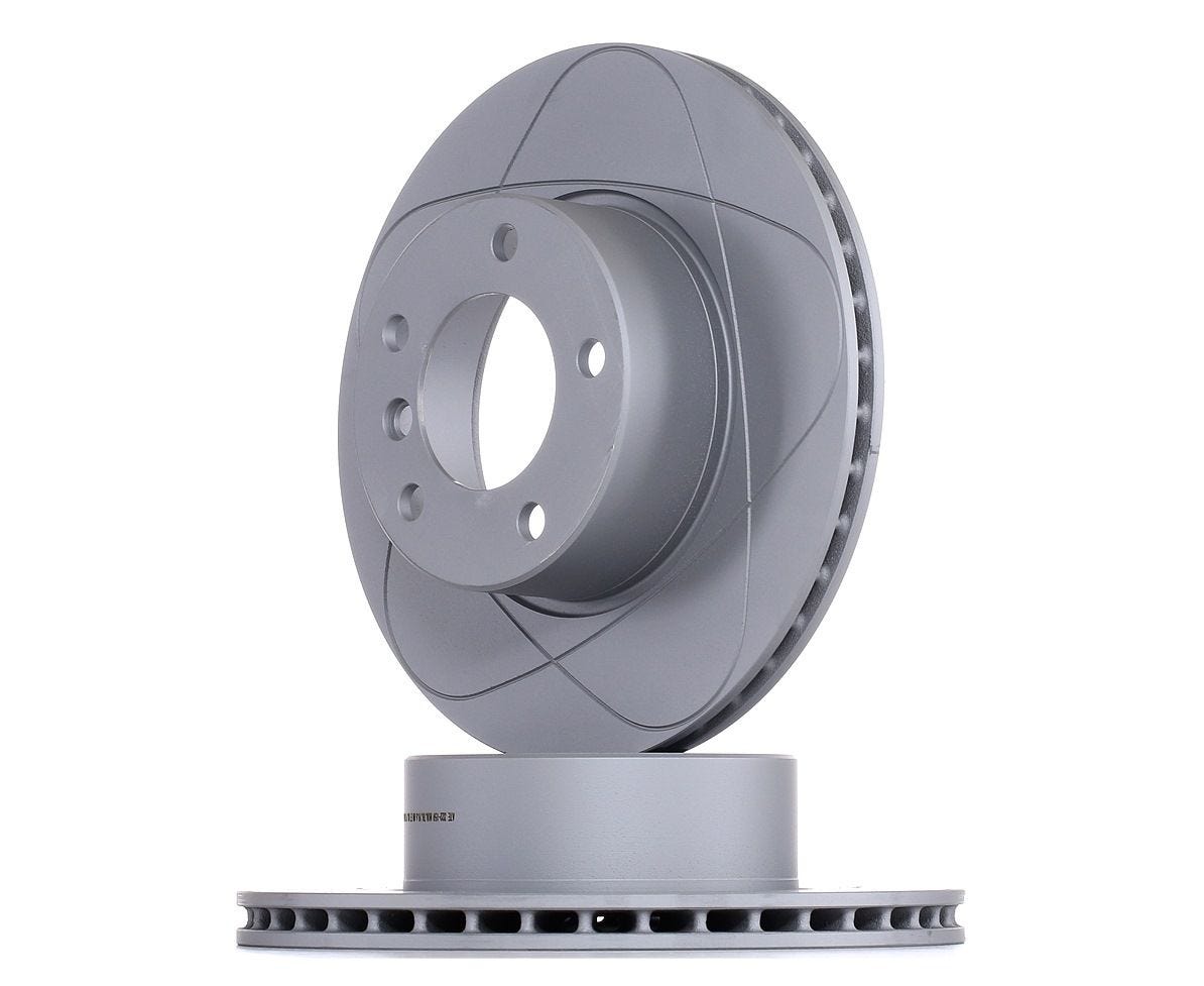 Remschijf vooras geventileerd E39 296mm