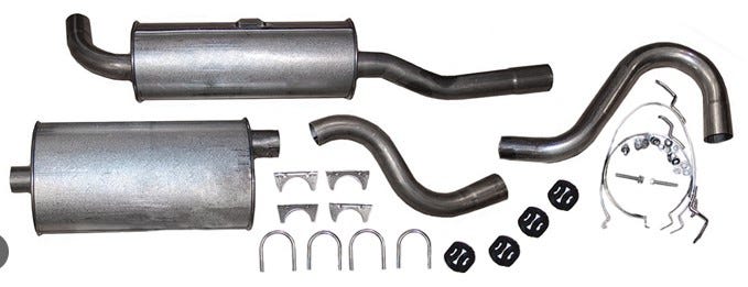 Uitlaatset CPL 700/900 excl. Turbo Fenno