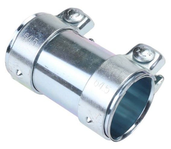 Uitlaat klem pijpverbinding  (Ø60mm X 95mm) alle mod 2001-