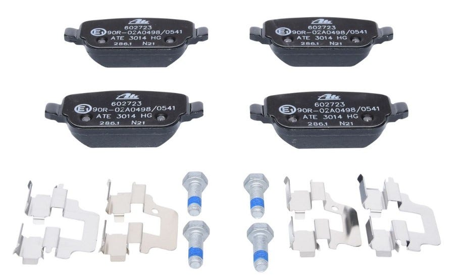 Remblokset achter (handmatig bediende handrem) V70(08-) S80