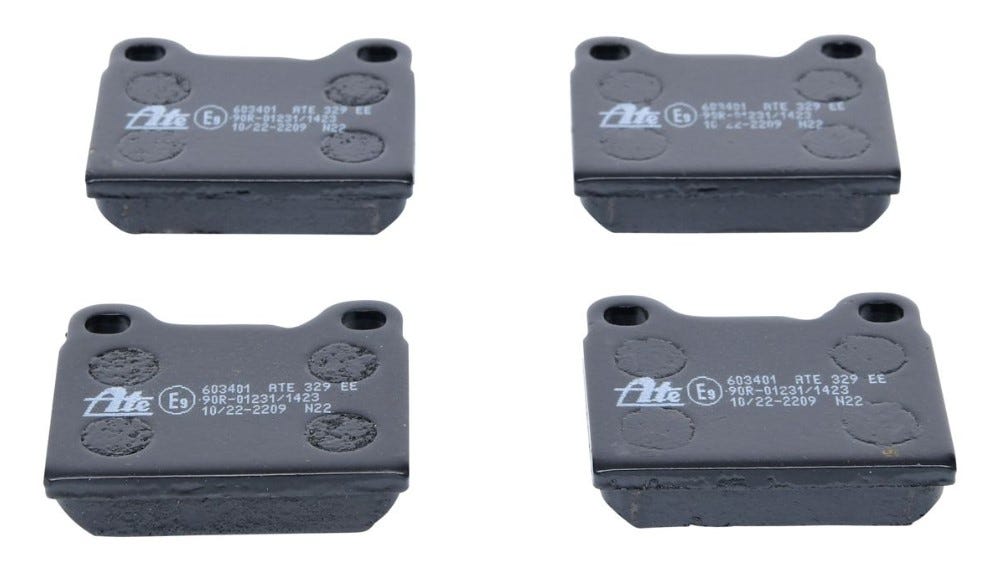 Remblokset (ATE) achter (ate system) 140 164 240 260 740 940