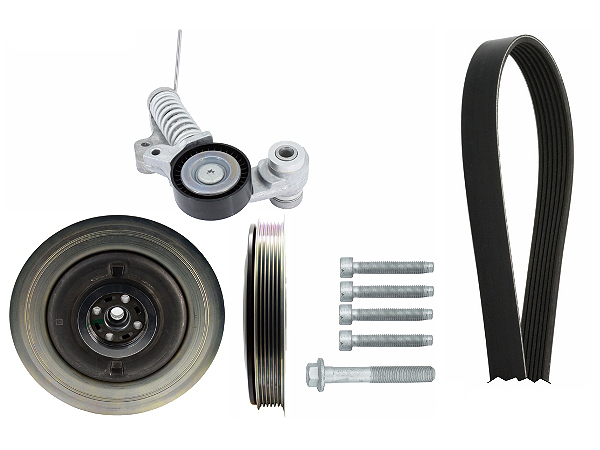 Krukaspoeliekit cpl (trillingsdemper) (B4204Tx&D4204Tx)