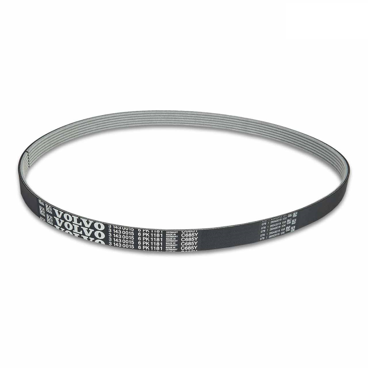 Multiriem (6PK1180) S/V60(11-) S80(07-) V70(08-) S/V90(17-)