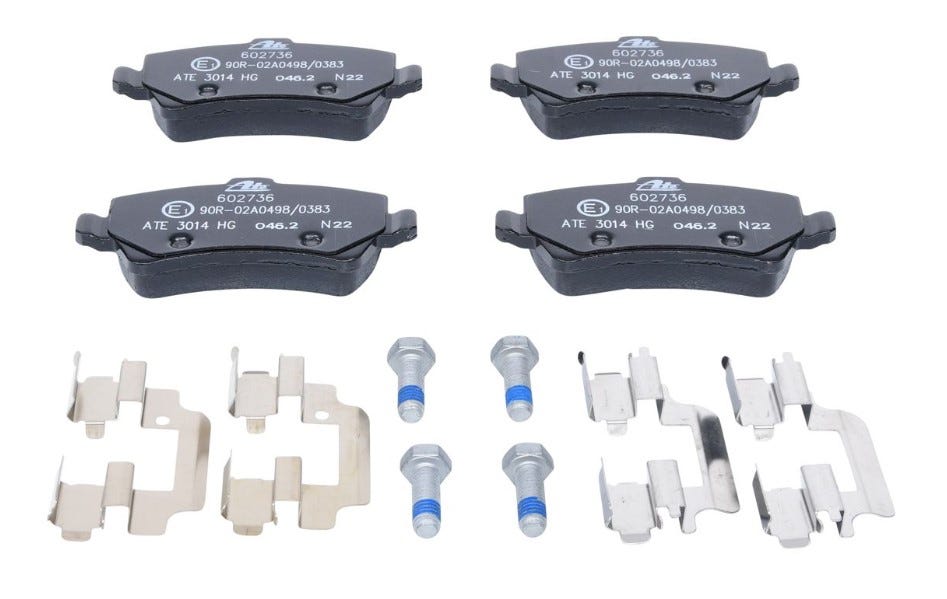 Remblokset A (GAL) (elek gevent schijf) S80(07-) V70(08-)