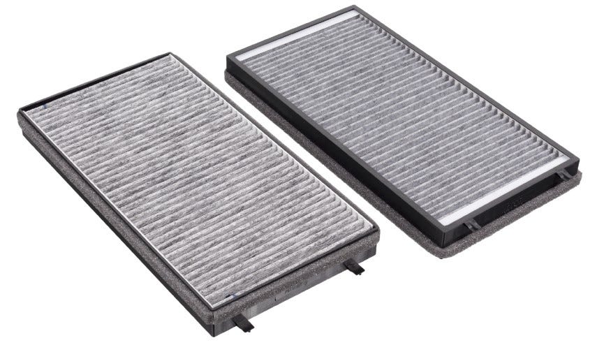 Microfilterset (carbon) E65 E66 E67 (actief kool)