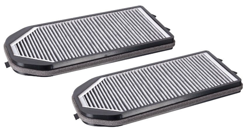 Microfilterset  (actiefkool) E38 2-stuks