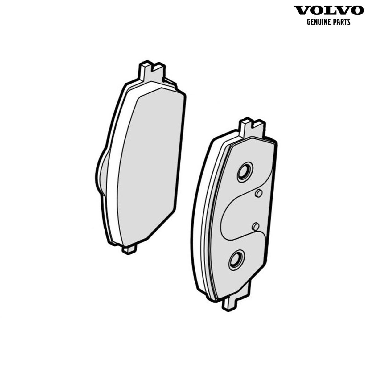 Remblokset vooras EX30 2024- Variantcode CC04