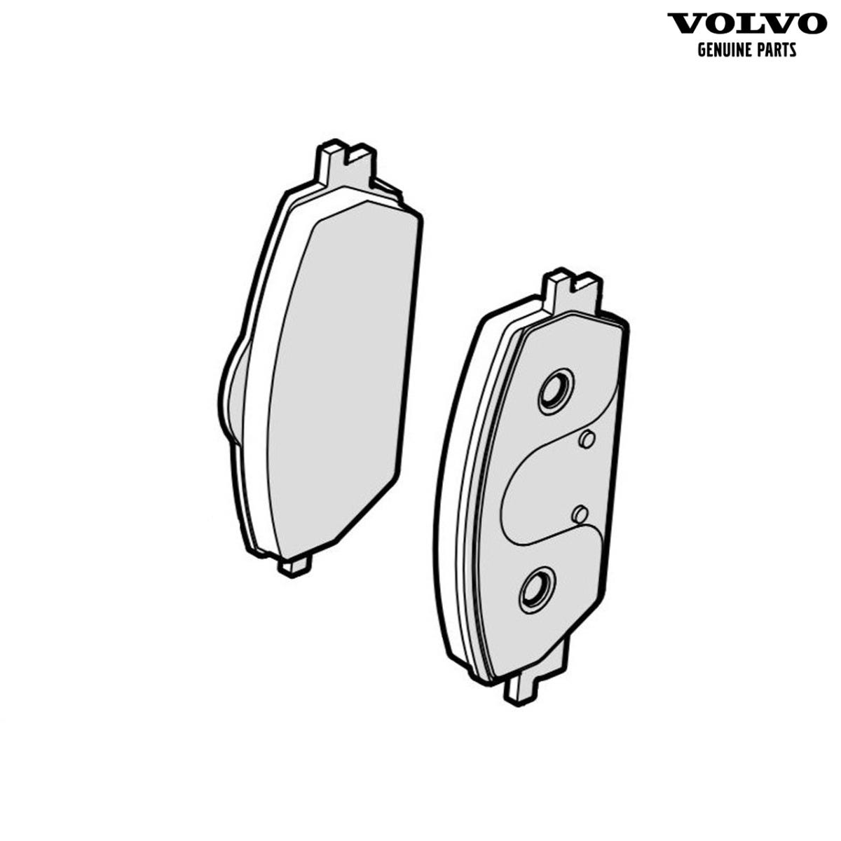 Remblokset vooras EX30 2024- Variantcode CC02