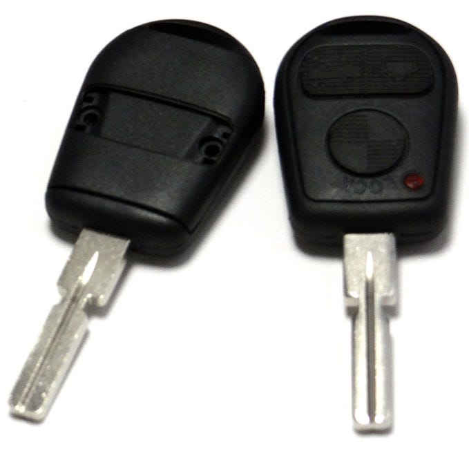 BMW 3-knops sleutelbehuizing oud type