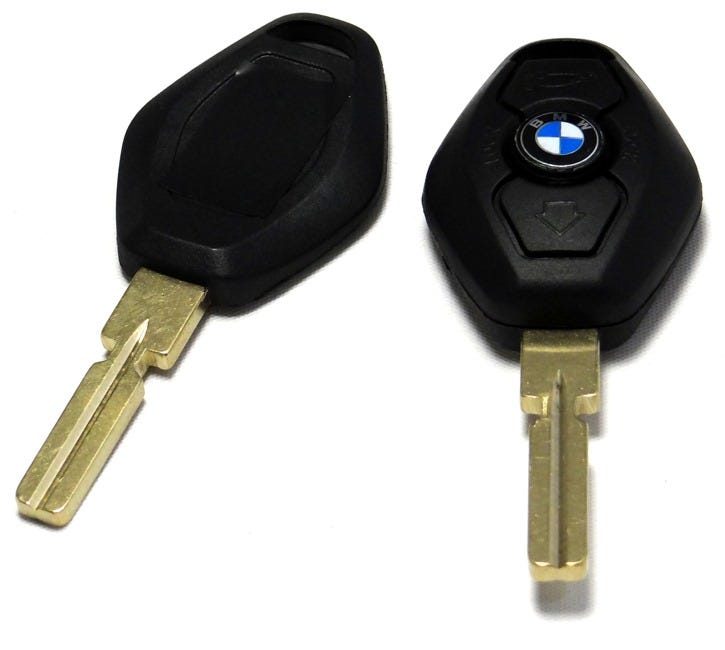 BMW 3-knops sleutelbehuizing oud type
