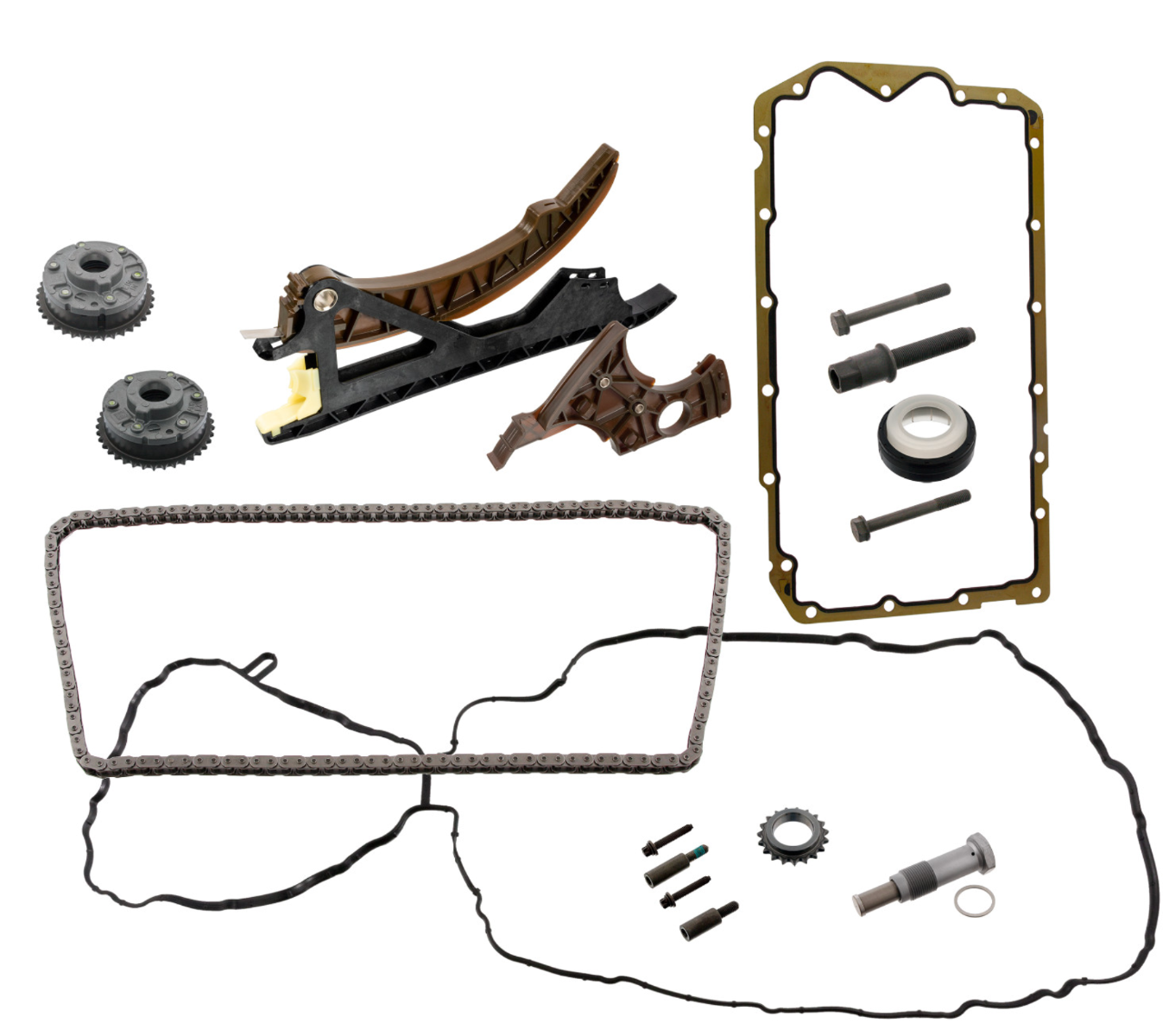 Kettingset COMPLEET N43 b16a, N43 b20a