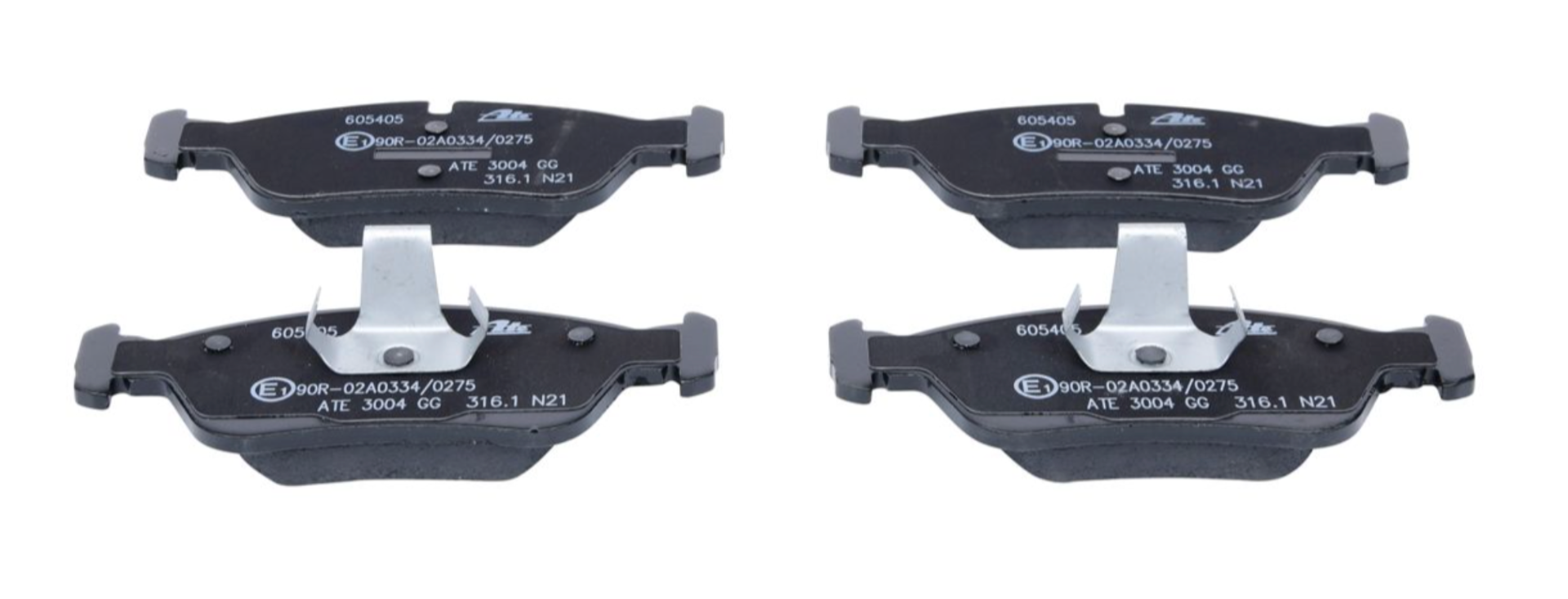 Remblokset voor BMW E36 1990- E46 1998-