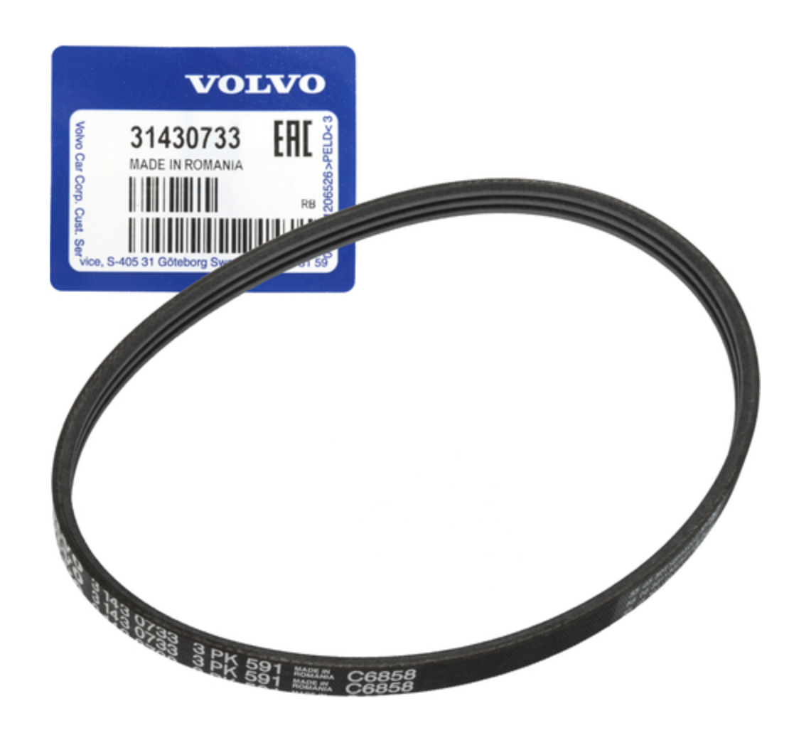 Multiriem 3PK koelvloeistofpomp XC40 XC60 XC90 V60 S90 V90