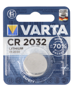 Varta Knoopcelbatterij CR2032 Lithium 3v 230mAh (Ø3,2x20mm)