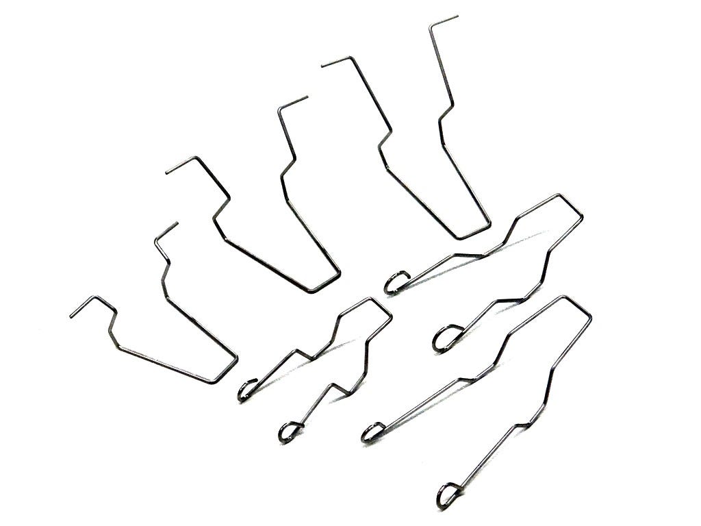 Universele lamp retainer set